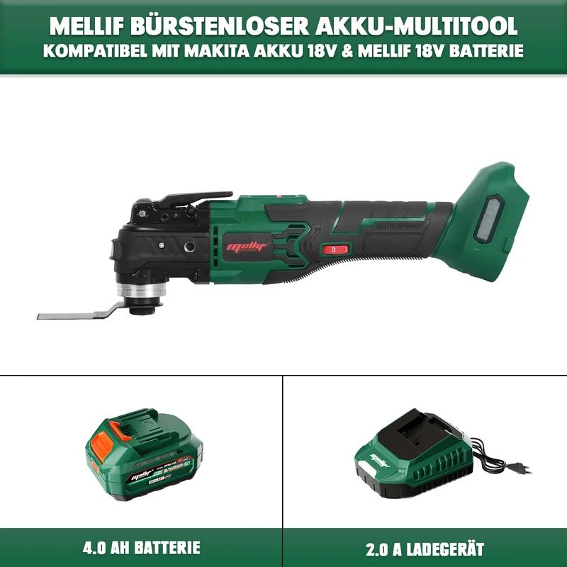 Mellif Oszillierendes Multifunktionswerkzeug (MFOMT03)