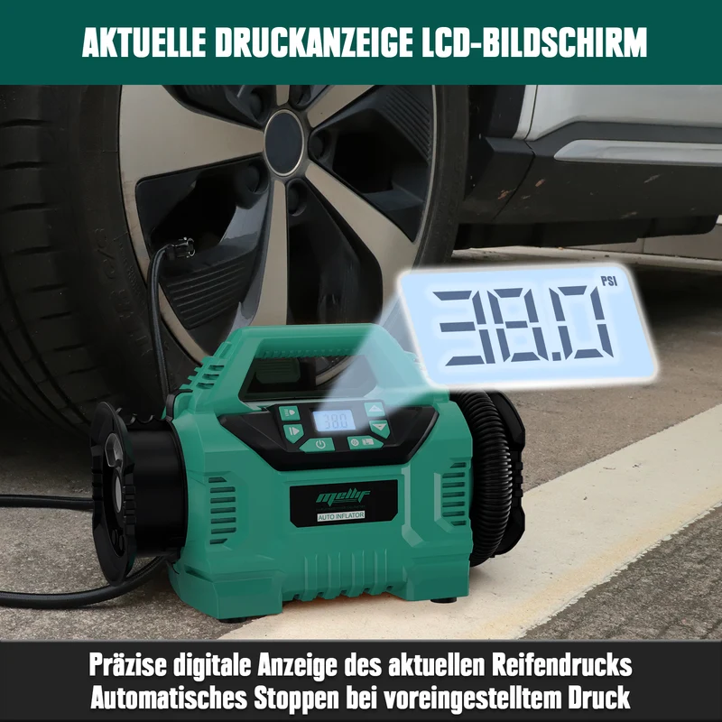 Mellif größe Kompressor für Makita Akku 18V( Inkl. Akku)