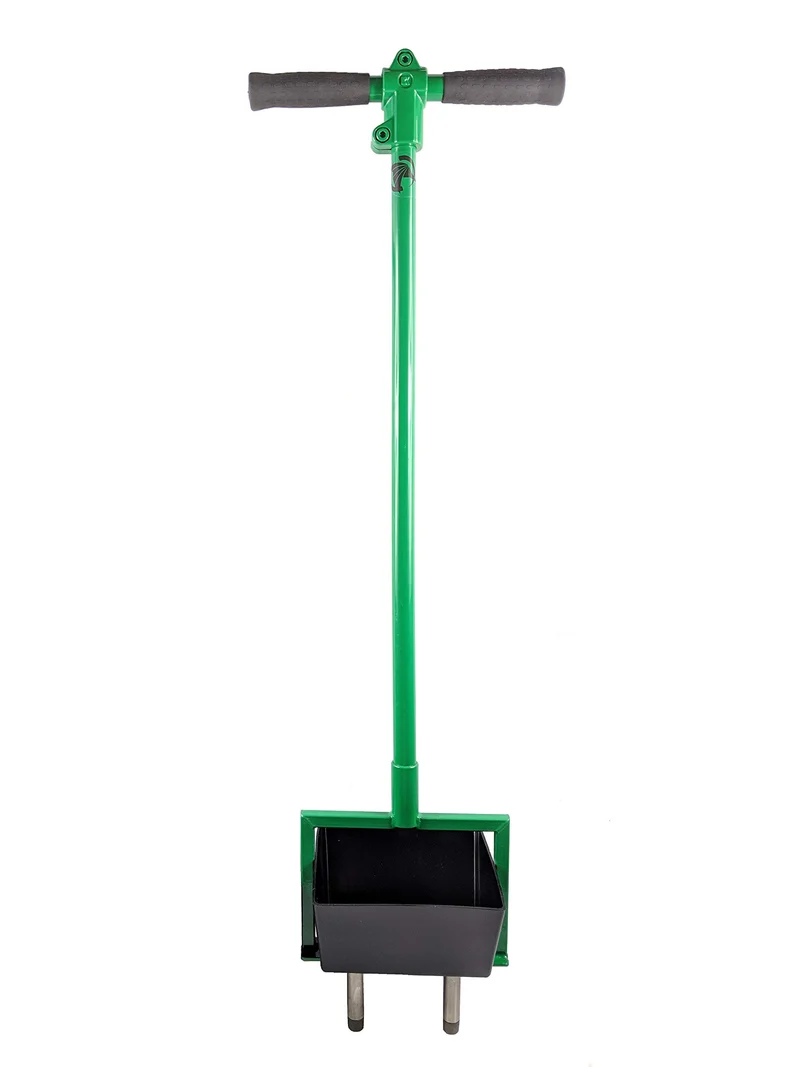 Rasenlüfter/Aerifizierer mit Auffangwanne (Stiellänge 95cm, Spoon 20) (95)