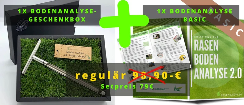 1 x Bodenanalyse-Geschenkbox & 1 x Bodenanalyse "BASIC"