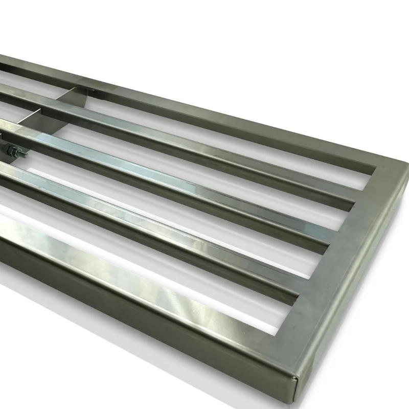 Levelrake "LEVEL MASTER PROFESSIONAL XL", Breite 1m, Rasenrakel aus Edelstahl, Single-Frame Technologie