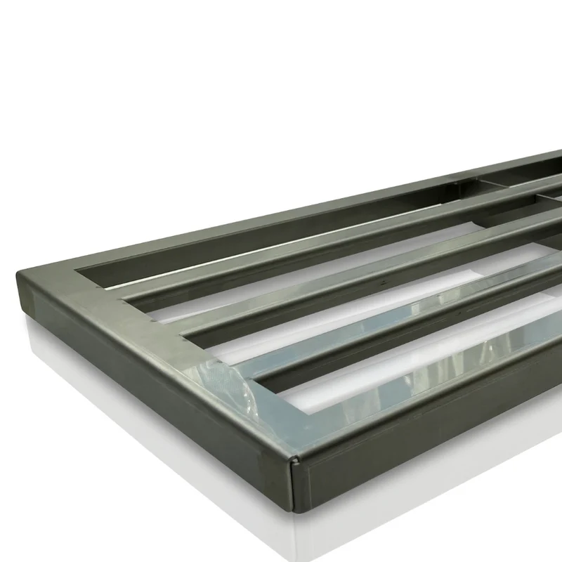 Levelrake "LEVEL MASTER PROFESSIONAL XL", Breite 1m, Rasenrakel aus Edelstahl, Single-Frame Technologie