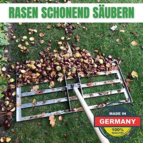 RASENRAKEL RISISANI Leveling-Rake - Level-Rake - Levelawn-Rake - Flächenebner - Topdressing - ohne Stiel