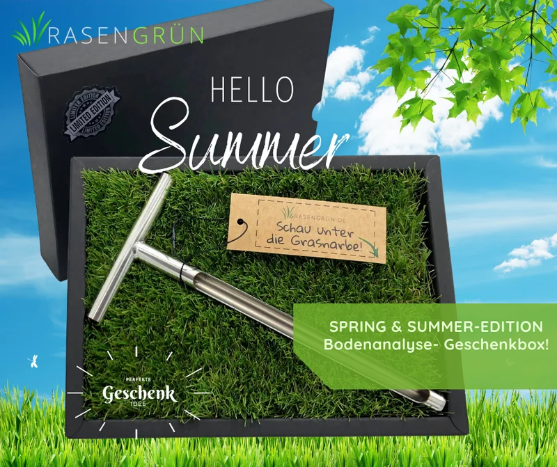 Rasen - Bodenanalyse 2.0 „GESCHENKBOX“