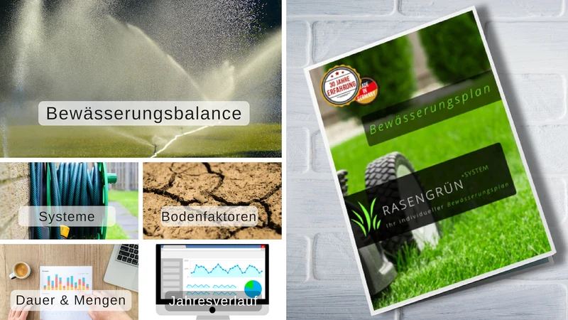UPGRADE ! "Smart Green" online Rasen-Assessment und ihr individuell berechneter Bewässerungs- & Pflegeplan (Add-On)