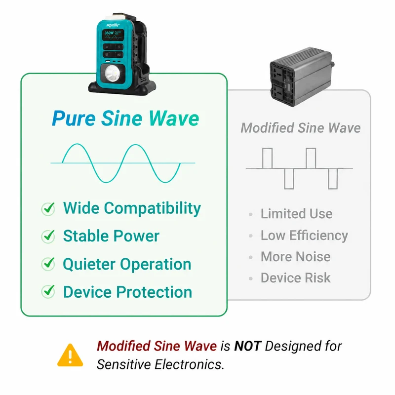 Mellif 350W Pure Sine Wave Power Inverter（PIT350-03）
