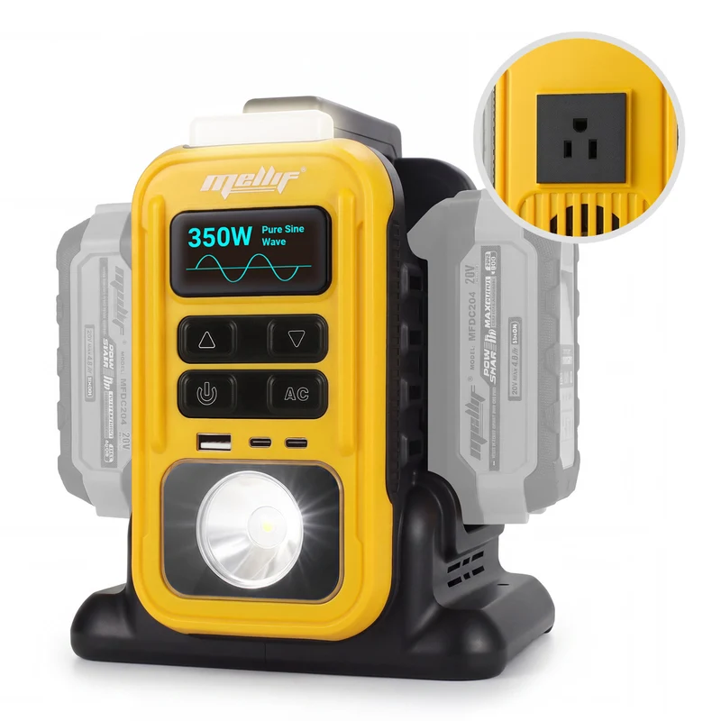 Mellif 350W Pure Sine Wave Power Inverter（PIT350-03）