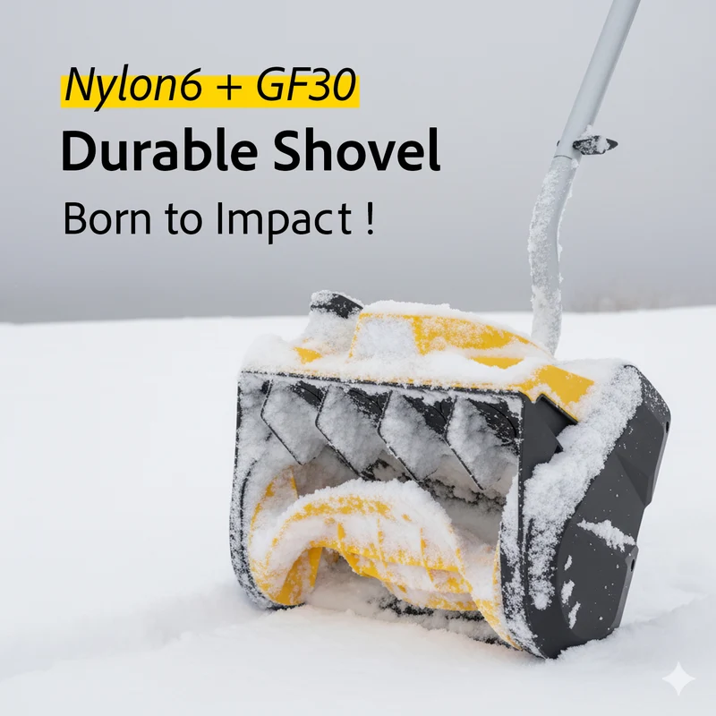QESOO 12inch Snow Shovel(WRSS12-01)