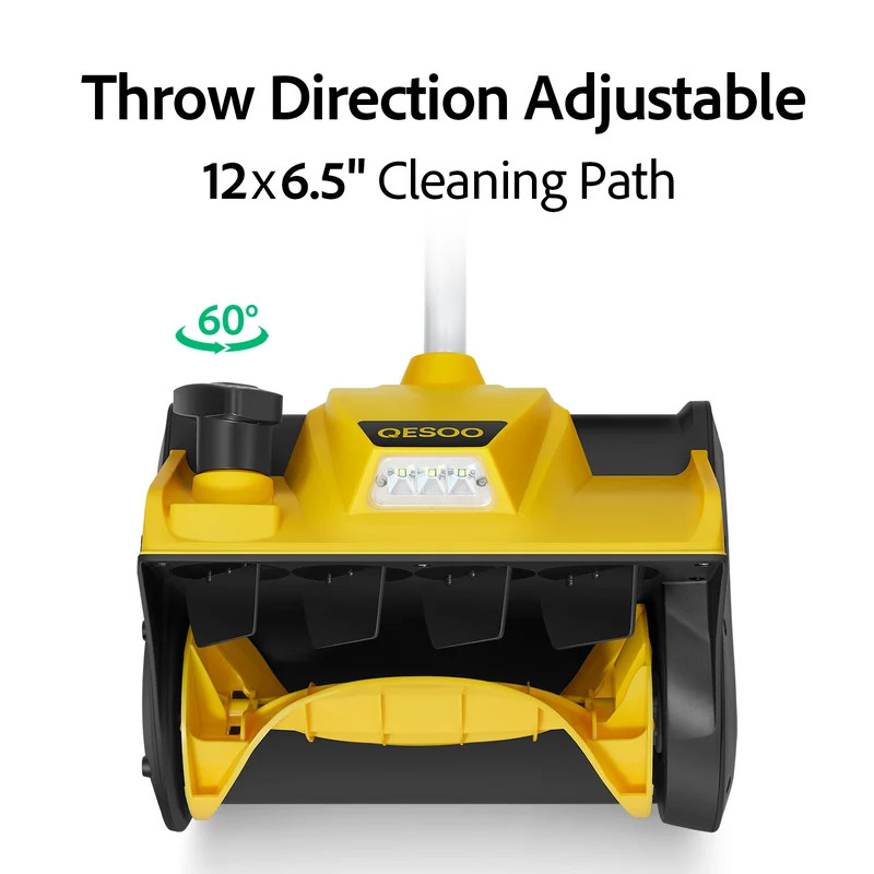 QESOO 12inch Snow Shovel(WRSS12-01)