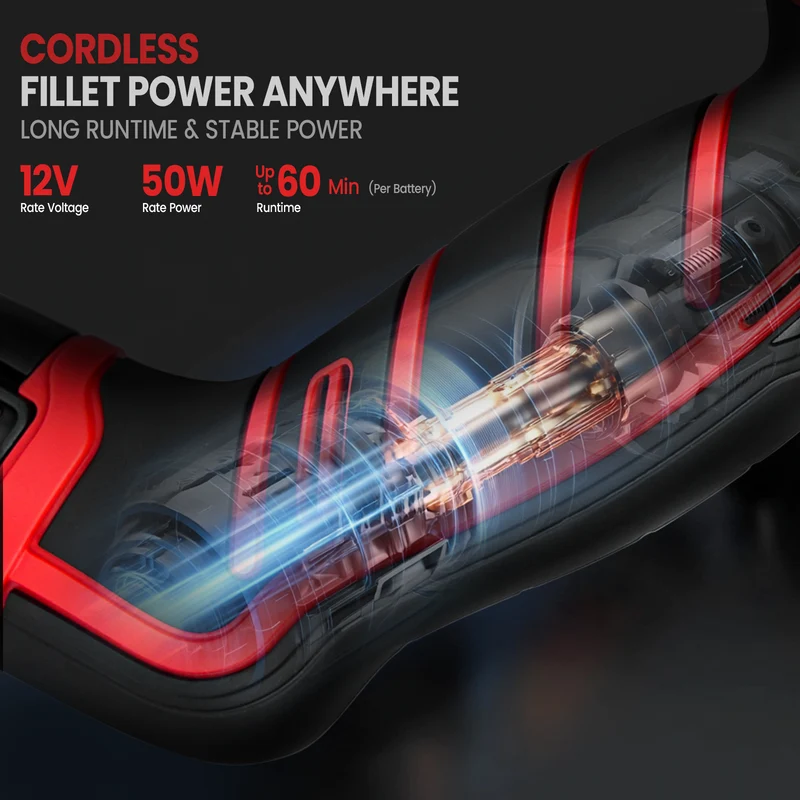 Mellif 12V Electric Fillet Knife(MFFK12R)