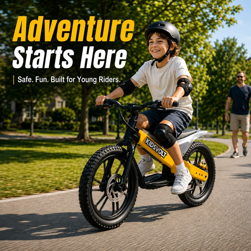 KidsVolt 20V Electric Dirt Bike For Kids（MFTC01）