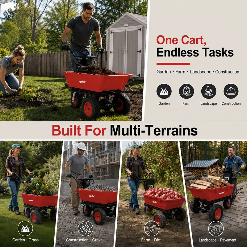 Mellif Electric Wheelbarrow Cart（MFEWC02）