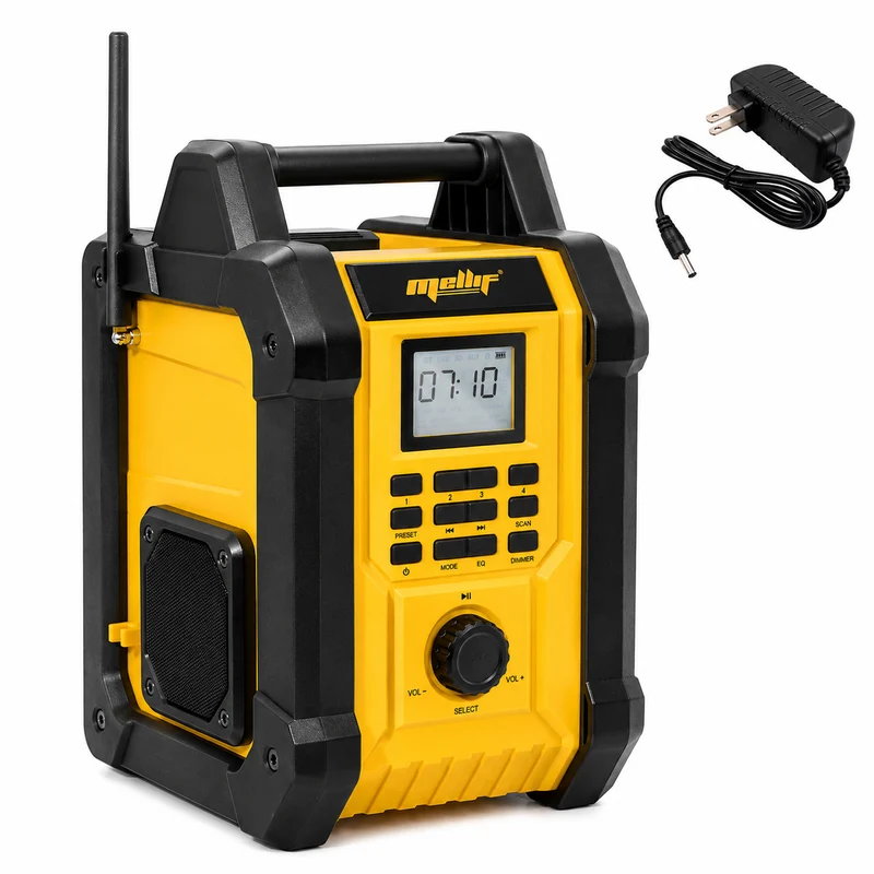 Mellif Jobsite Radio Bluetooth Speaker（MFBSPK01-Y）
