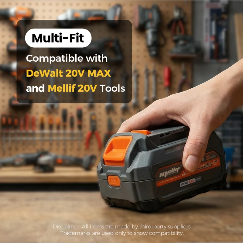 Mellif 20V 4.0Ah Battery & Charger Kit