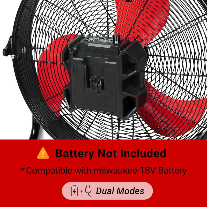 Mellif 18inch Hybrid 18V Portable Fan(MFFS02-18)