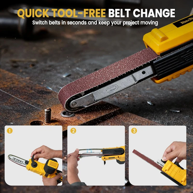 MaxMore Detail Bandfile Sander(MFDSB01)