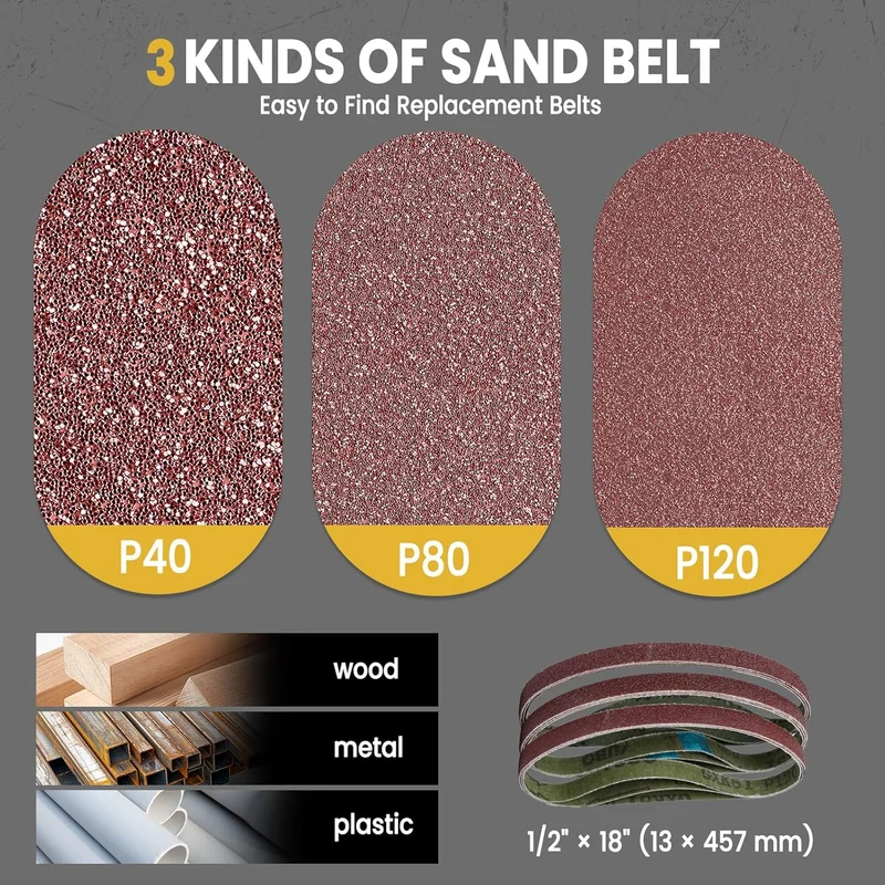 MaxMore Detail Bandfile Sander(MFDSB01)