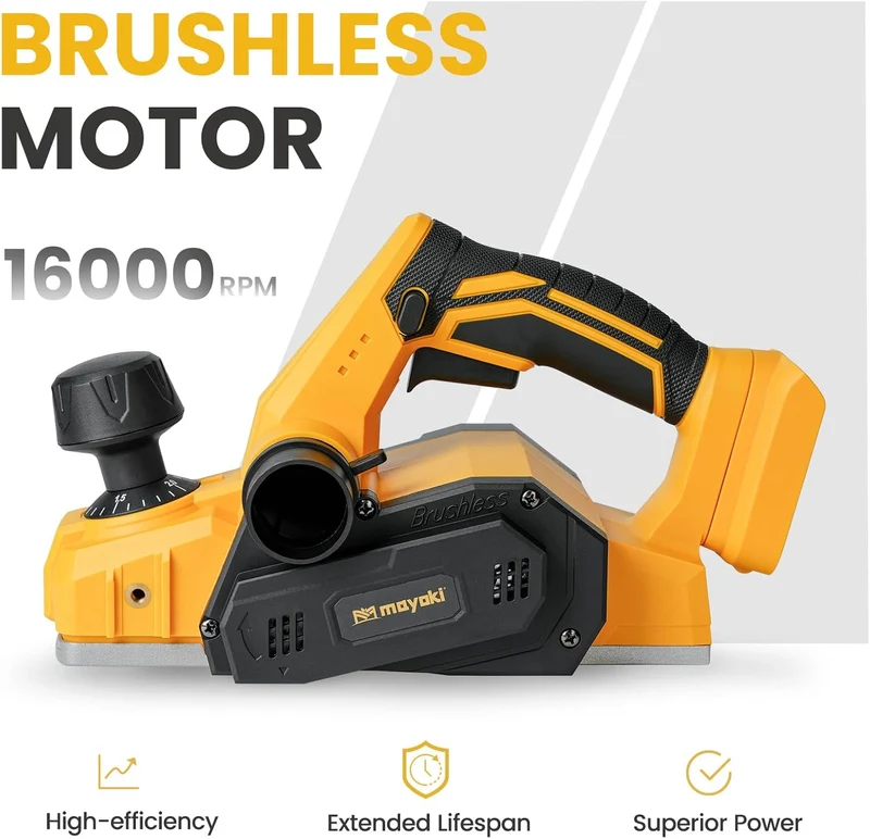 Mayoki MFPL001 16,000 RPM Handheld Planer