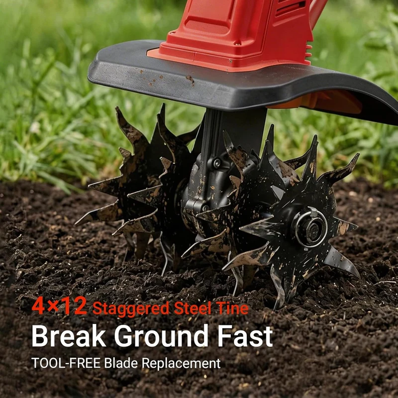 Mellif 18V Garden Tiller(MFWRTL02)