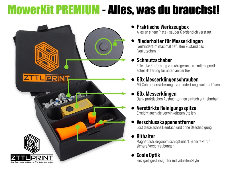 Mammotion Luba mini AWD Mähroboter Performance Technikset lite EXtension MK4