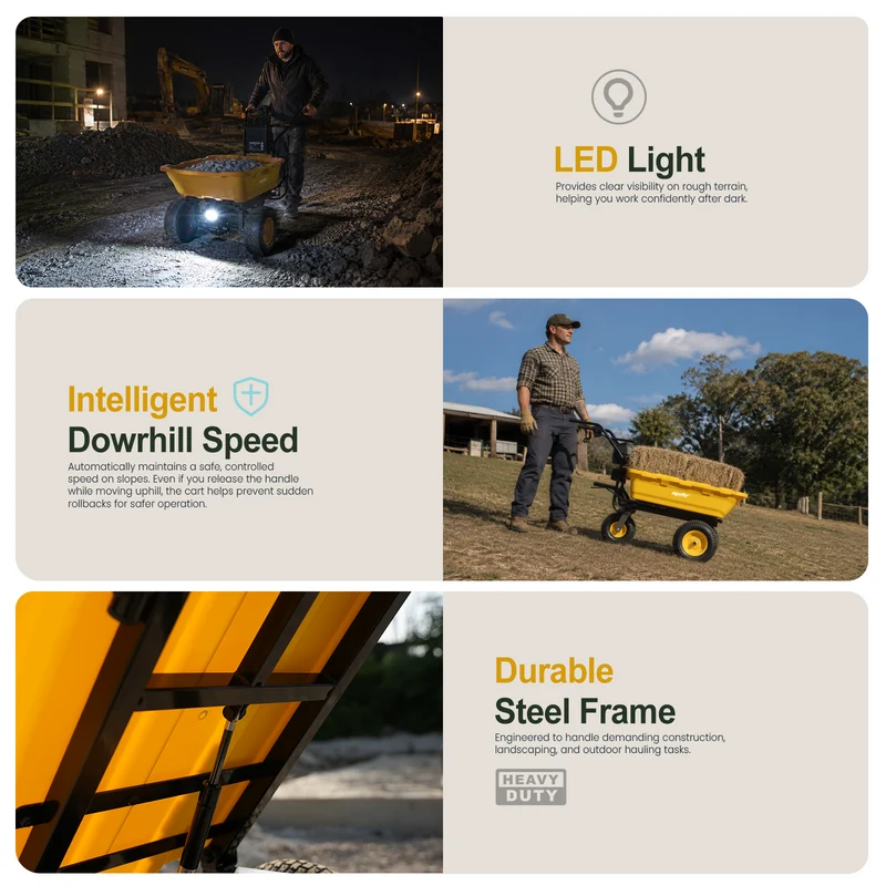 Mellif Electric Wheelbarrow Cart（MFEWC01）