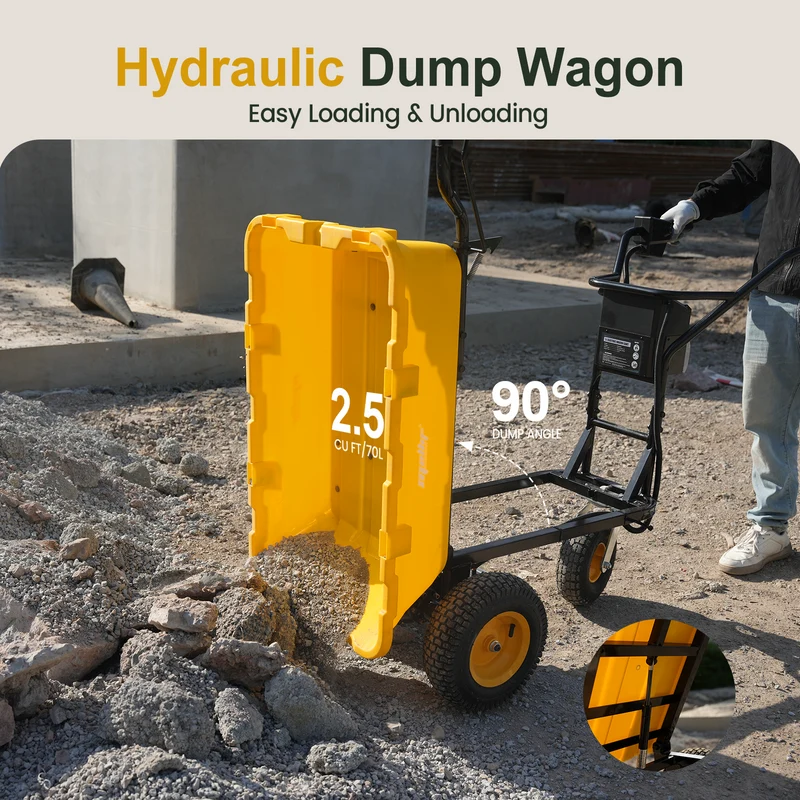 Mellif Electric Wheelbarrow Cart（MFEWC01）