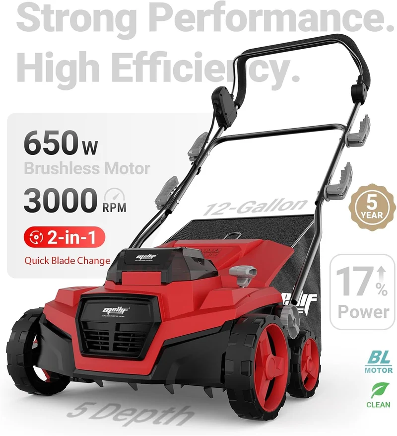 Mellif 2in1 Dethatcher&Scarifier(MFSCRF02)