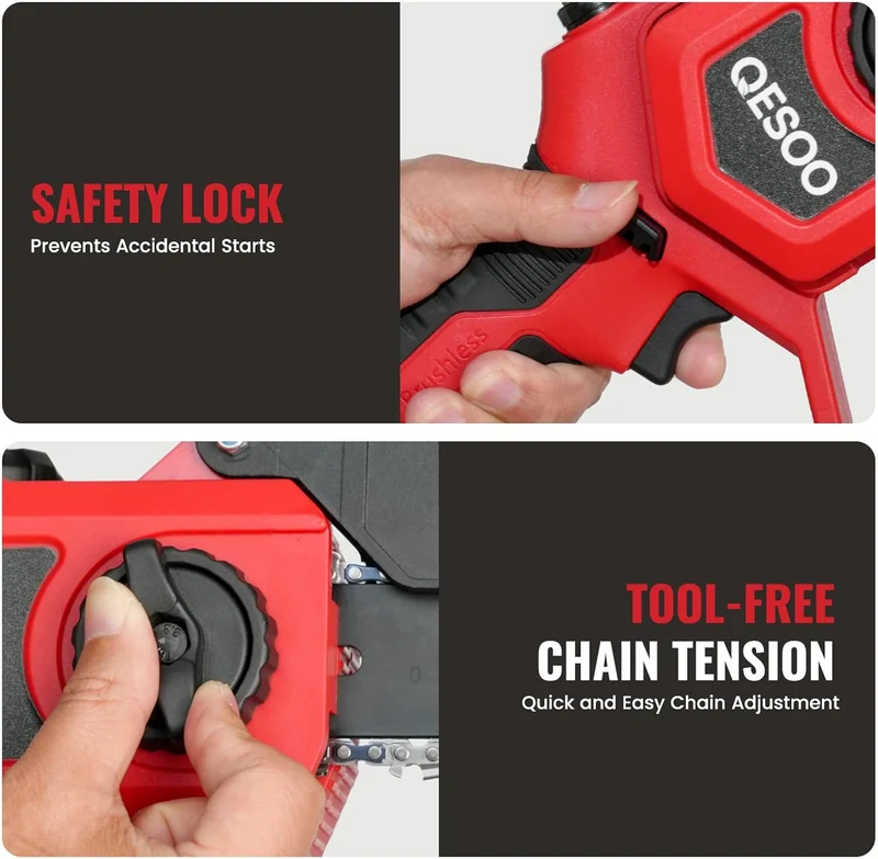 QESOO 2 in 1 Pole Saw（MFPOS02）