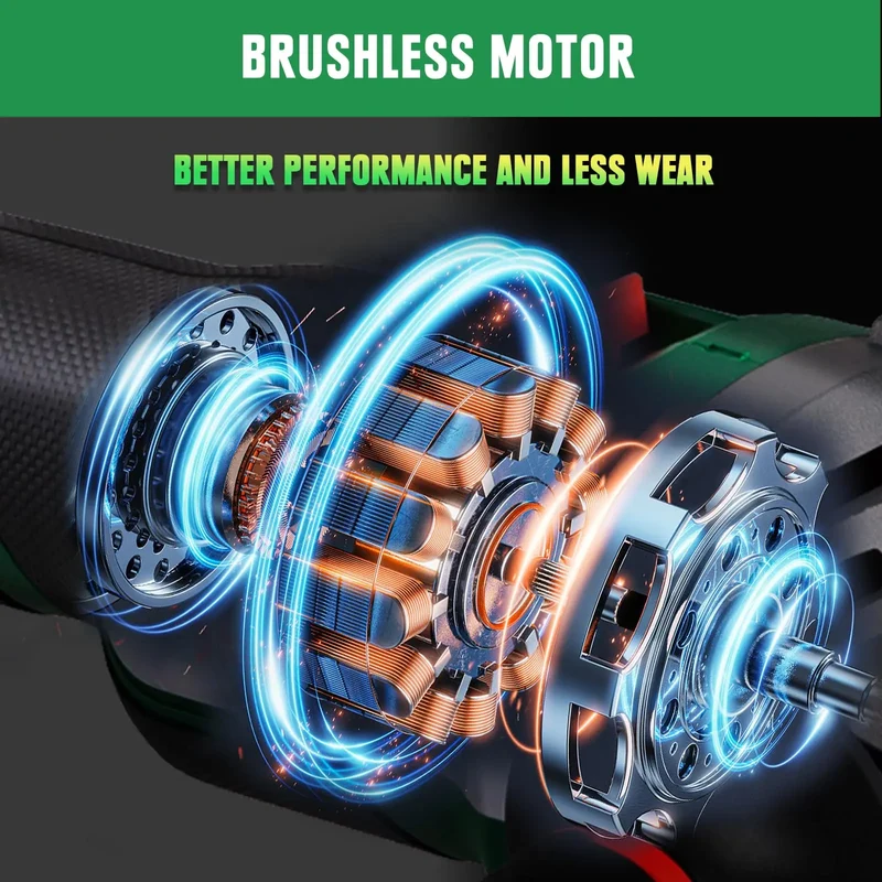 Mellif Angle Grinder Compatible With Makita 18V Battery(Battery NOT Included)