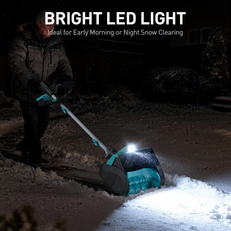 QESOO 12" Cordless 18V Snow Shovel（WRSS12-03)