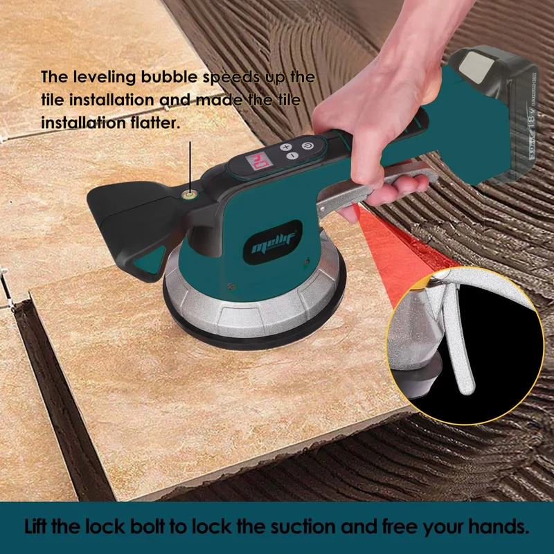 Mellif Tile Vibrator,Compatible With Makita 18V Battery