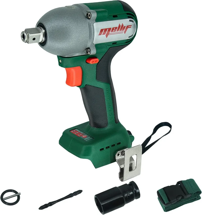 Mellif Impact Wrench,Compatible With Makita 18V Battery（Battery Not Included）