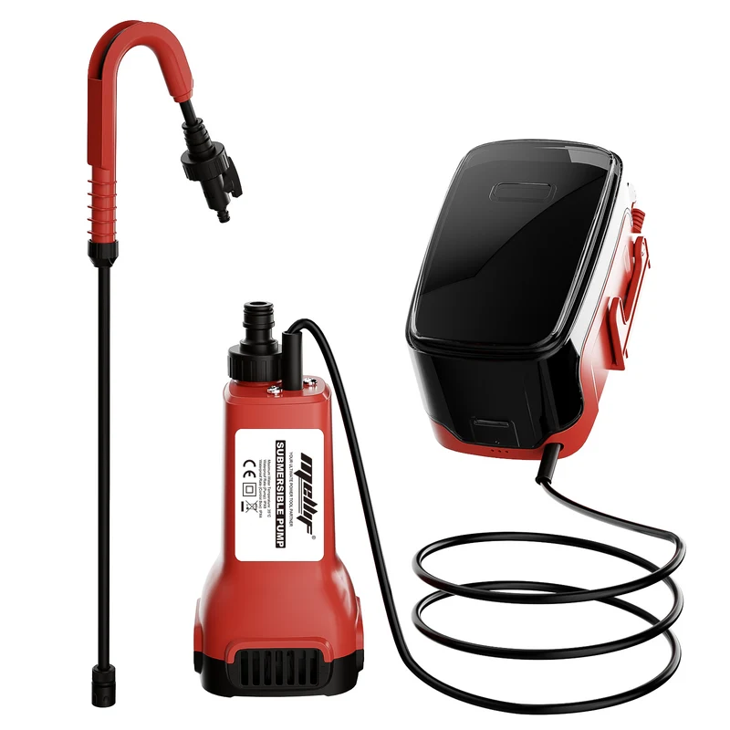 Mellif Submersible Water Pump,Compatible With Milwaukee 18V Battery(Battery Not Included）