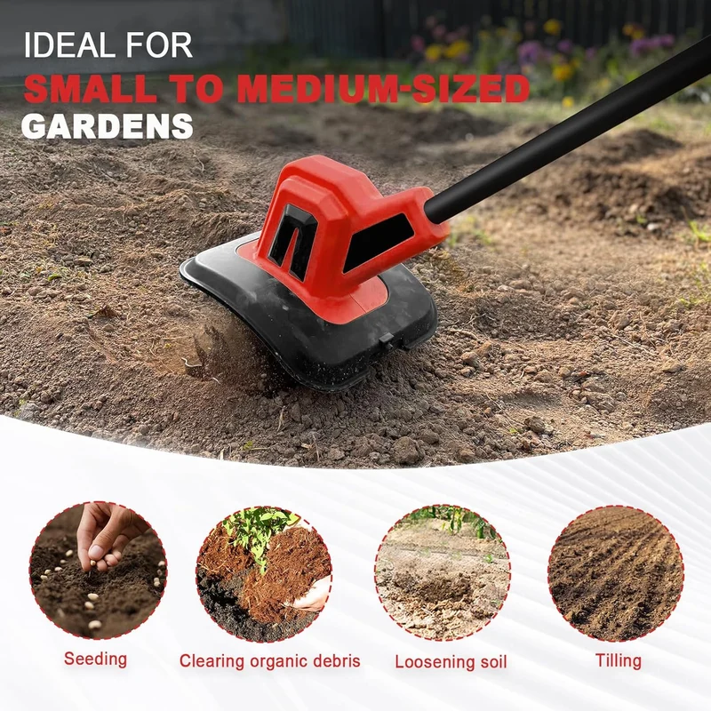 Mellif 270 RPM Garden Tiller