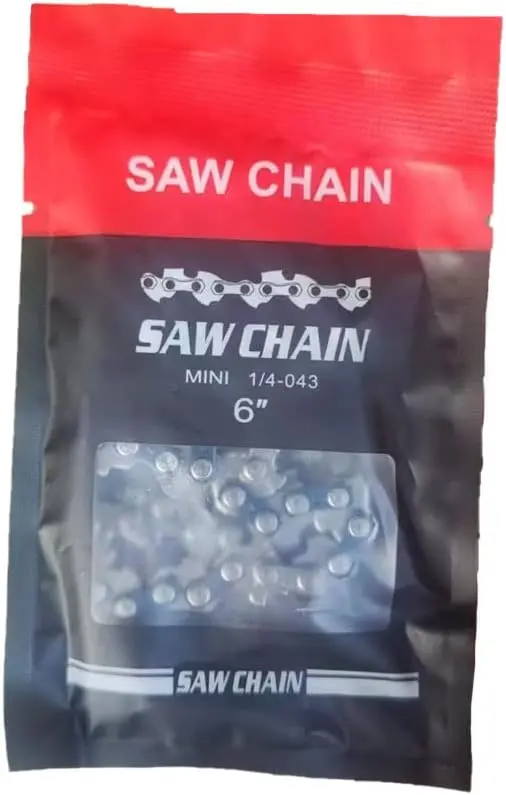Mellif 2-Pack Chainsaw Chain Replacement for Mellif 6 Inch CS-DCB20 Chainsaw
