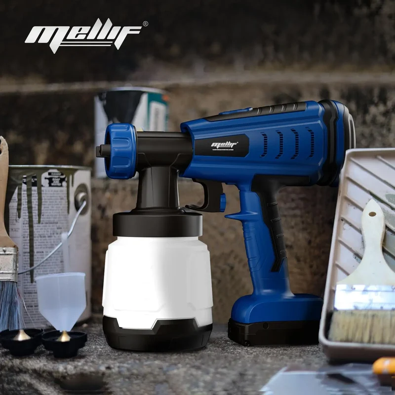 Mellif Paint Sprayer,Compatible With Bosch 18V Battery (Battery Not Included)