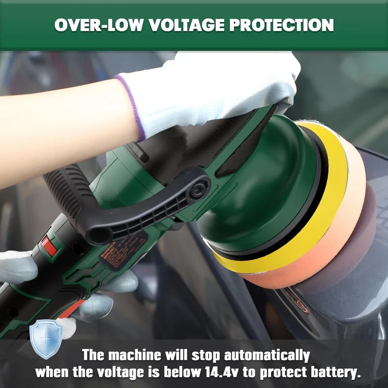 Mellif Brushless Polisher,Compatible With Makita Battery