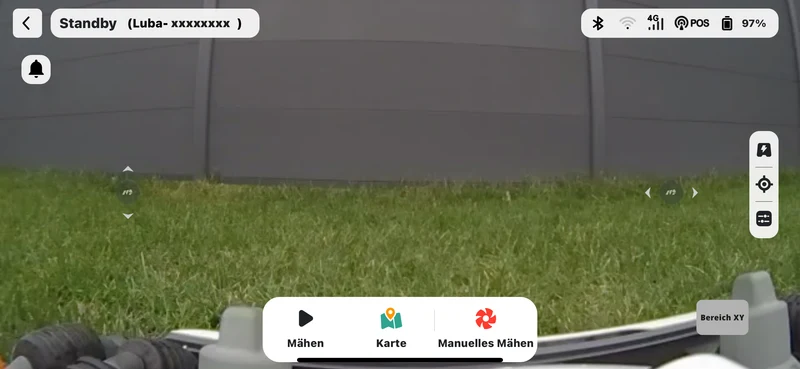 Mammotion Luba 1 AWD + 2 AWD Mähroboter Performance Style Kameraschutz Linsenschutz eckig