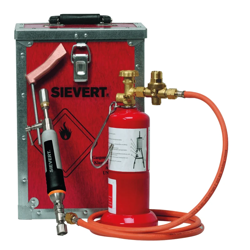 SIEVERT - PRO 95 Titanium Weichlötgarnitur Set mit Koffer