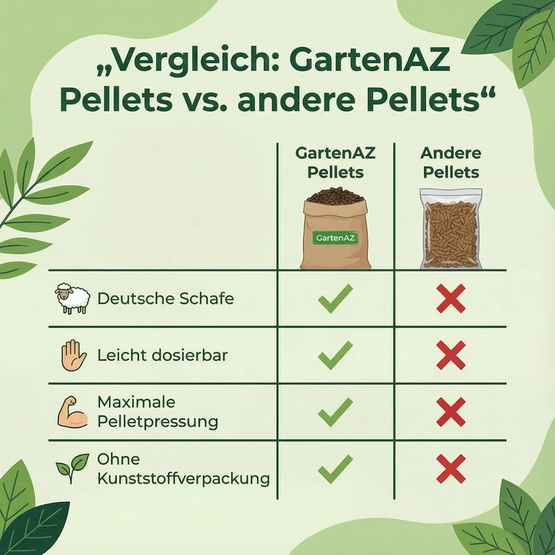 Schafwollpellets – 4kg– Natürlicher Langzeitdünger Bodenaktivator