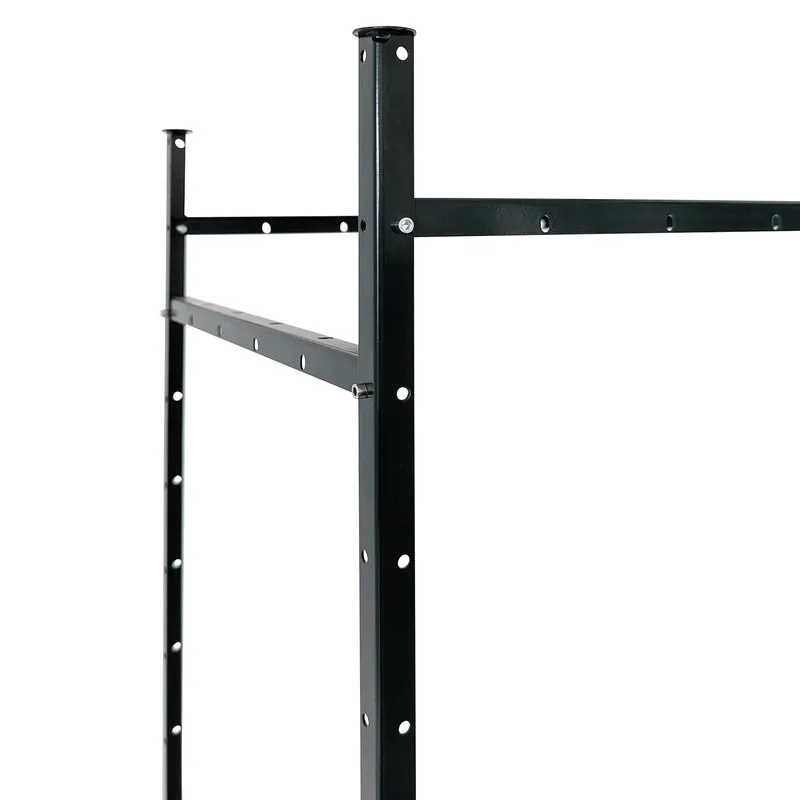 bellissa Torbogen TIMO:L80-150 cm x B42 x H180-230 cm, 1,5mm, verzinkter Stahl