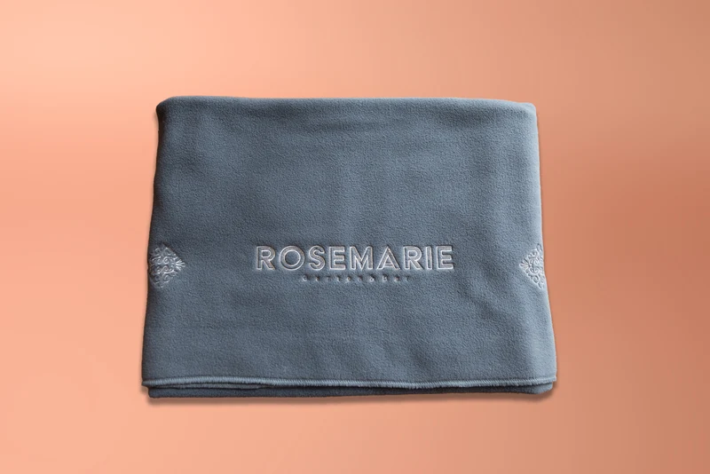 "RoseMarie" Fleecedecke