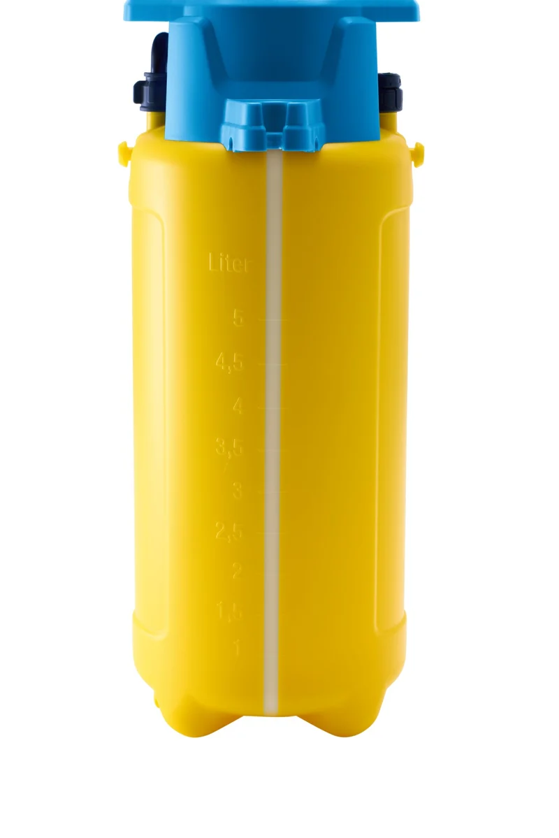 Prima 500 JET Drucksprüher 5 Liter, Farbsprüher & Ölsprüher mit Flachstrahldüse & FKM-Dichtungen für sprühfähige Lasuren & Öle