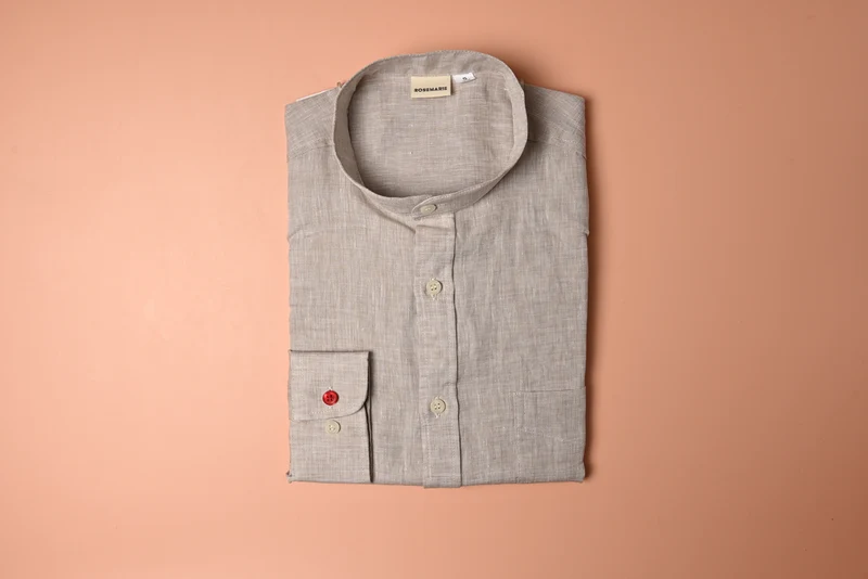 Maries Leinenbluse/ -hemd