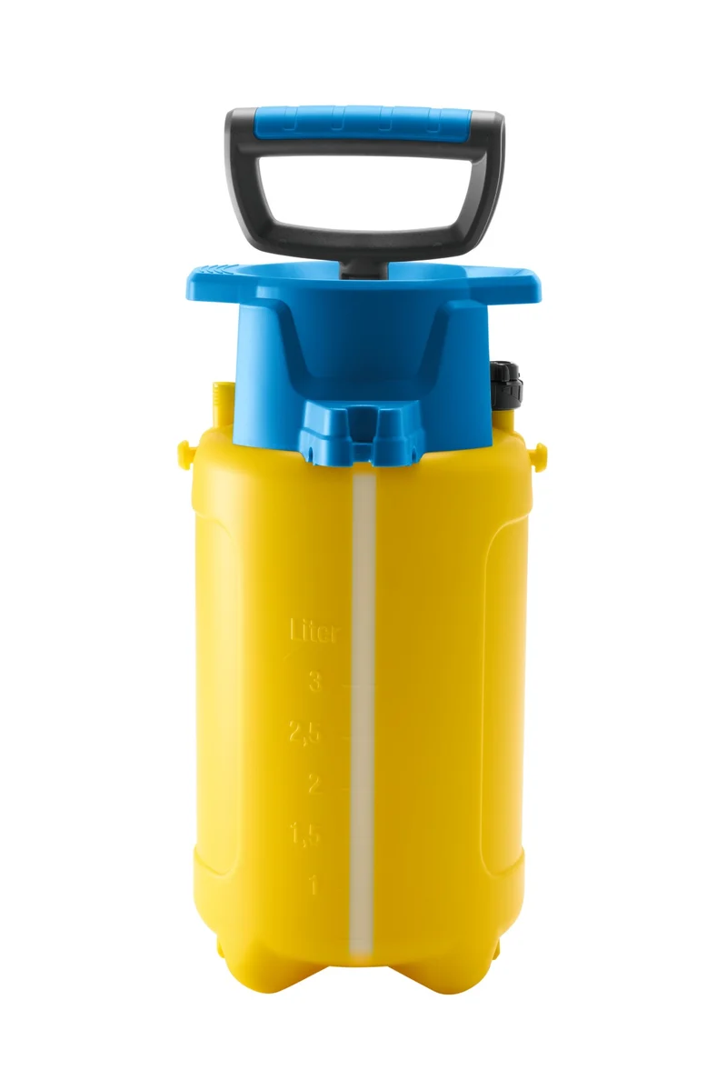 Prima 300 Drucksprüher 3 Liter, 3 bar Gartenspritze mit Messinglanze, Kompaktes Sprühgerät für Pflanzenpflege