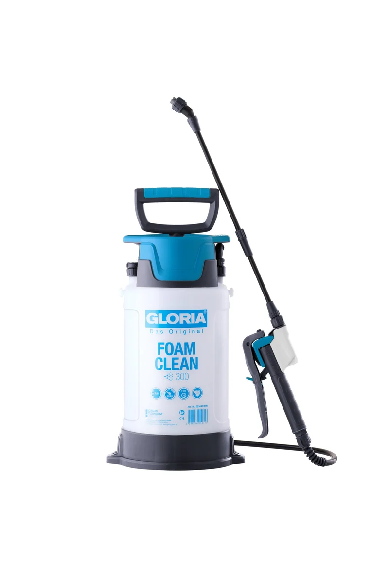 FOAMCLEAN 300 Schaumsprühgerät 3 L, Profi-Schaumsprüher für Fahrzeug-, Maschinen- & Werkstattreinigung mit FKM-Dichtungen