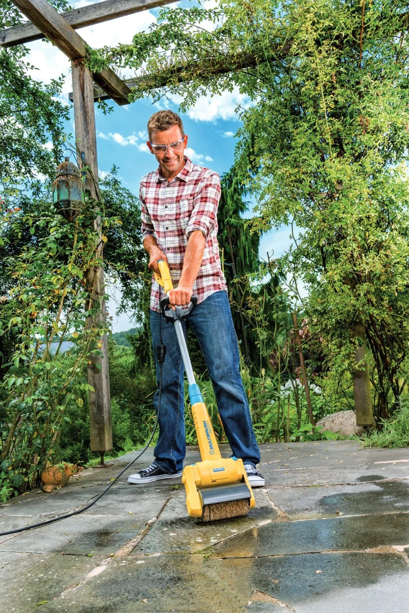 Stahldraht-Steinbürste PRO - Zubehör für Multibrush