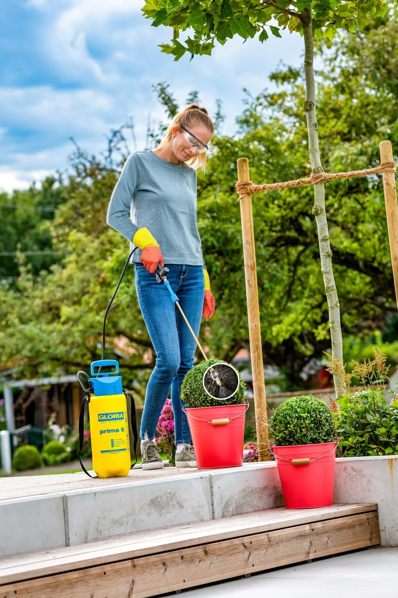 2 in 1 Pflanzenschutzset 270° - Lanze zur präzisen Ausbringung gegen Buchsbaumzünsler