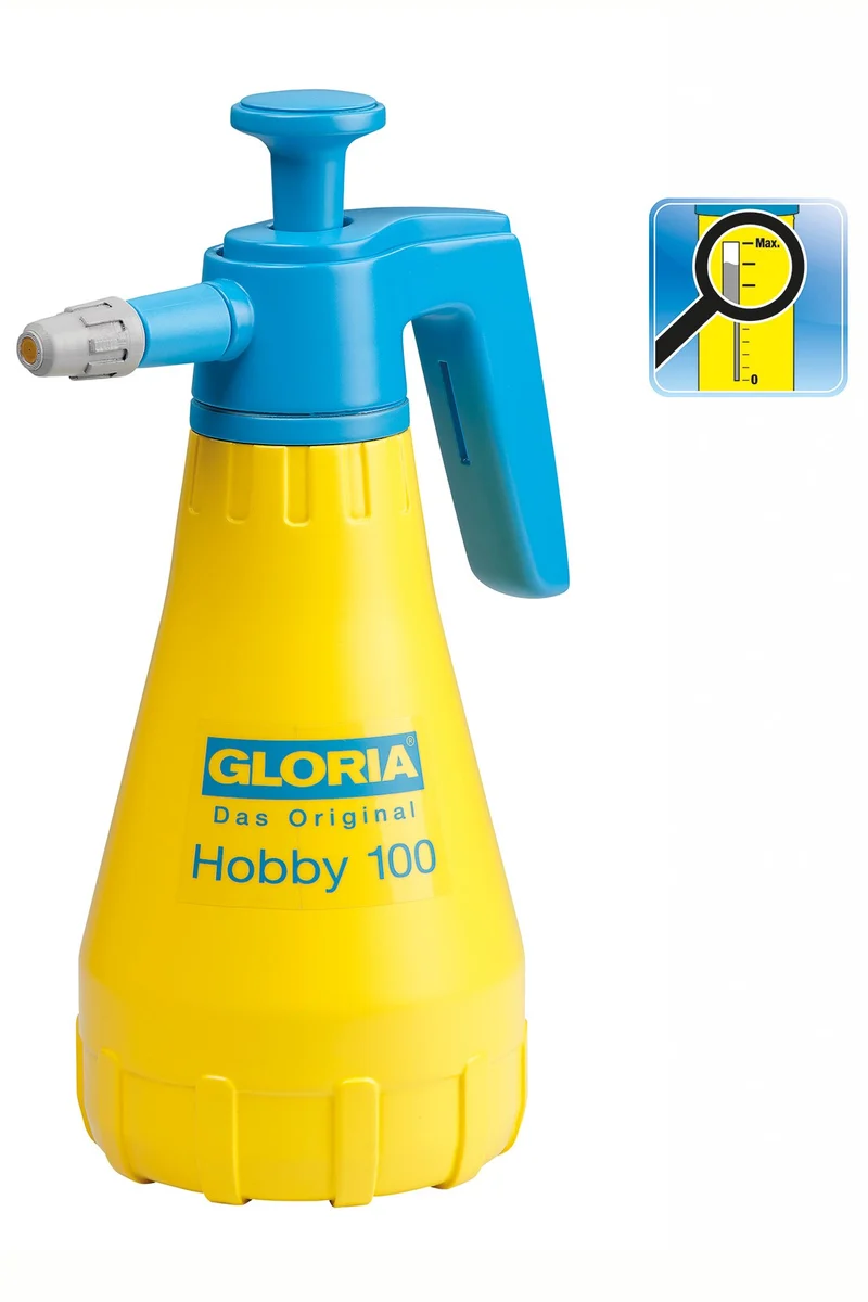 Drucksprühgerät Hobby 100 - 1,0 L Handsprüher mit verstellbarer Düse
