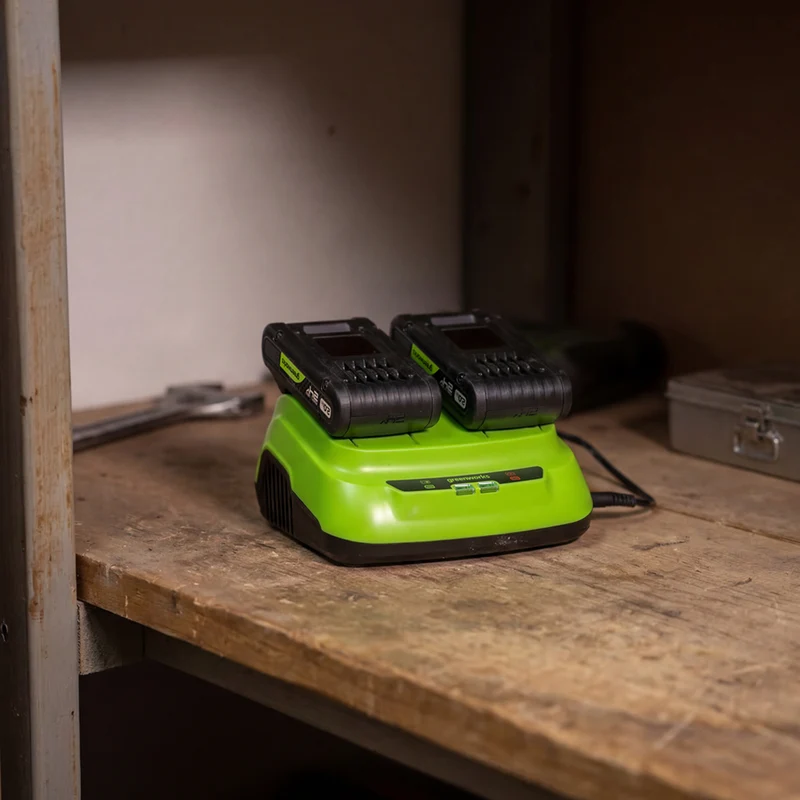 POWERALL 24V Dual-Slot-Ladegerät 8A